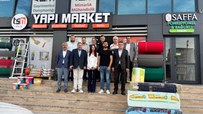 Kocaeli Gümüşhaneliler Vakfın'dan Yapı Market Sahibi Prof. Dr. Murat Tosun'a Ziyaret