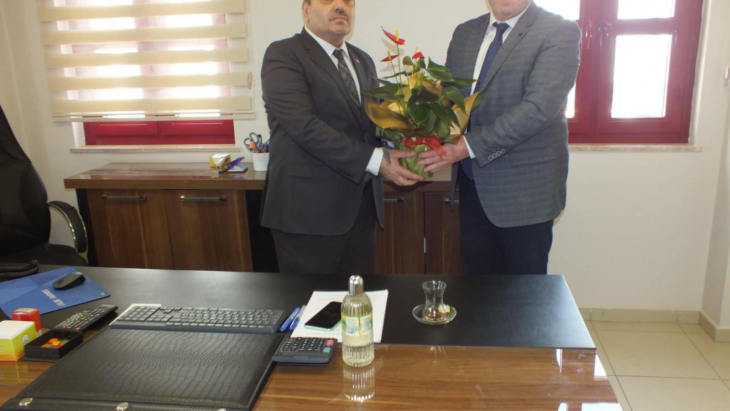 Kocaeli Gümüşhaneliler Vakfı'ndan Kartepe İlçe Tarım Müdürü Ayhan Kan'a Ziyaret