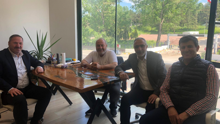 Kocaeli Gümüşhaneliler Vakfı'ndan Çırağan Şömine'ye Ziyaret